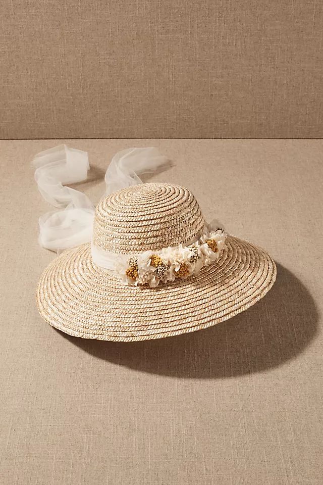 Olivia Preserved Flower Hat | Anthropologie (US)