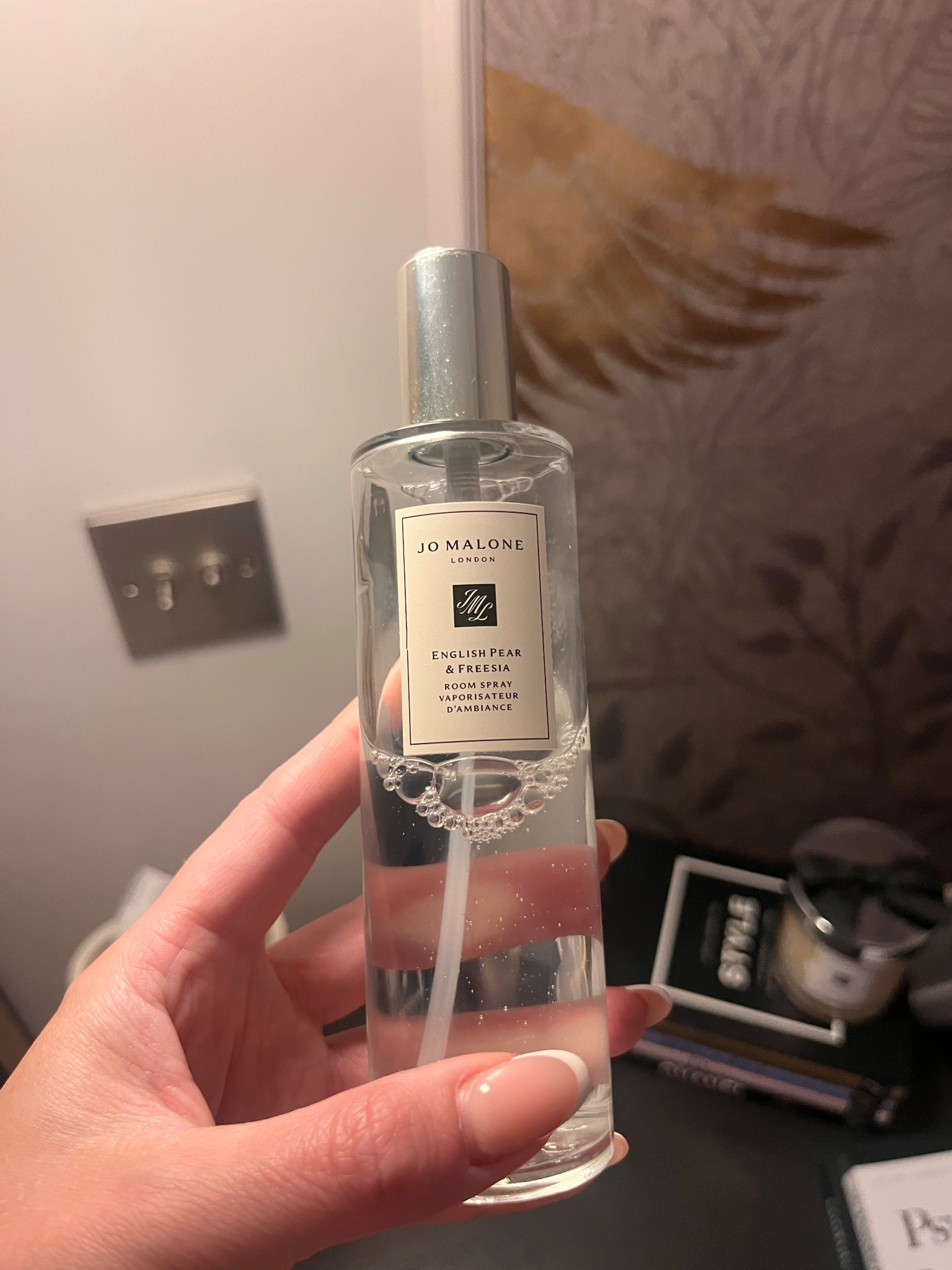 Nicest smell to spritz before bed 💕