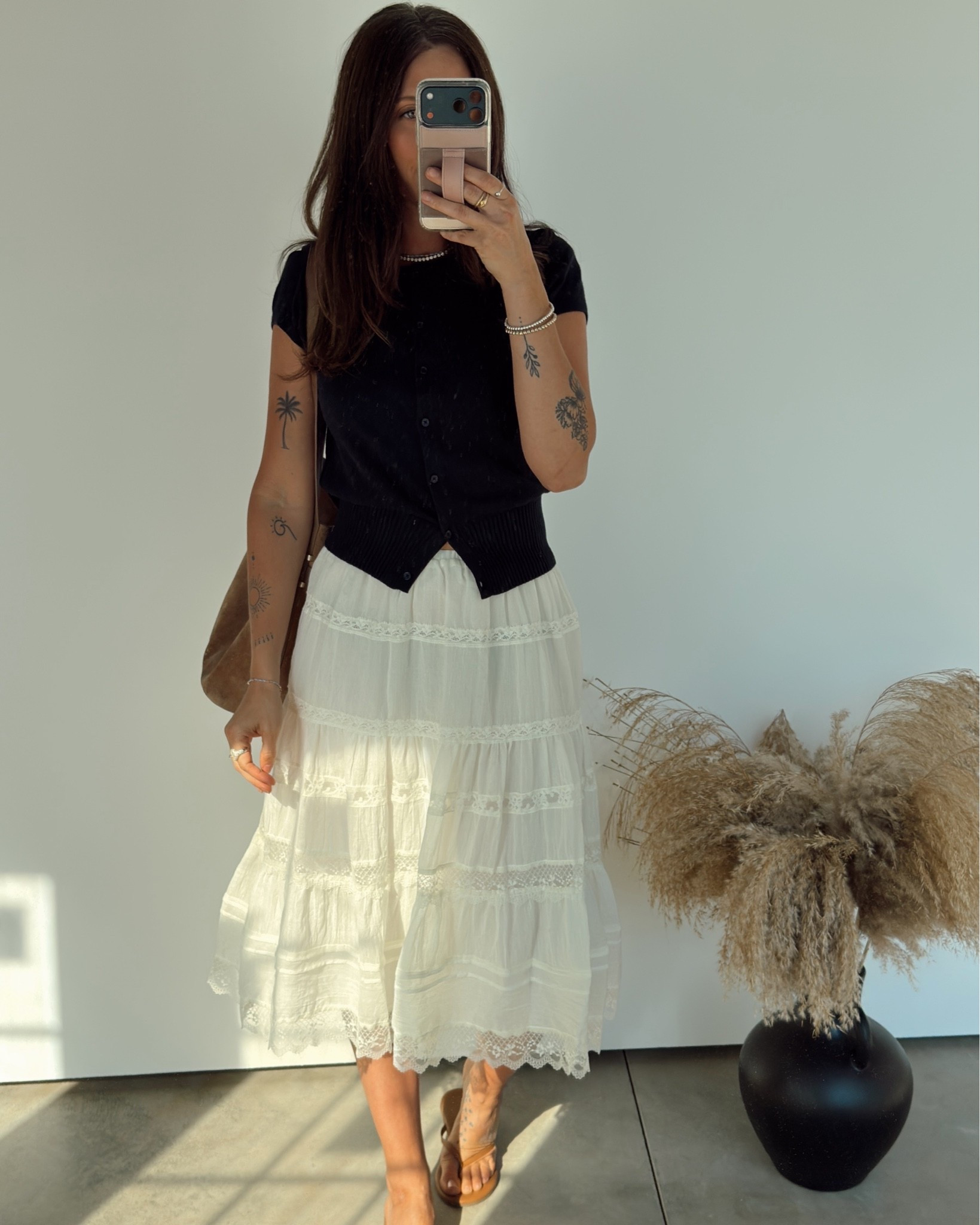 Wearing small for top and medium
Skirt 


White lace skirt - midi skirt @Anthropologie

#LTKootd #LTKOver40 #LTKSeasonal