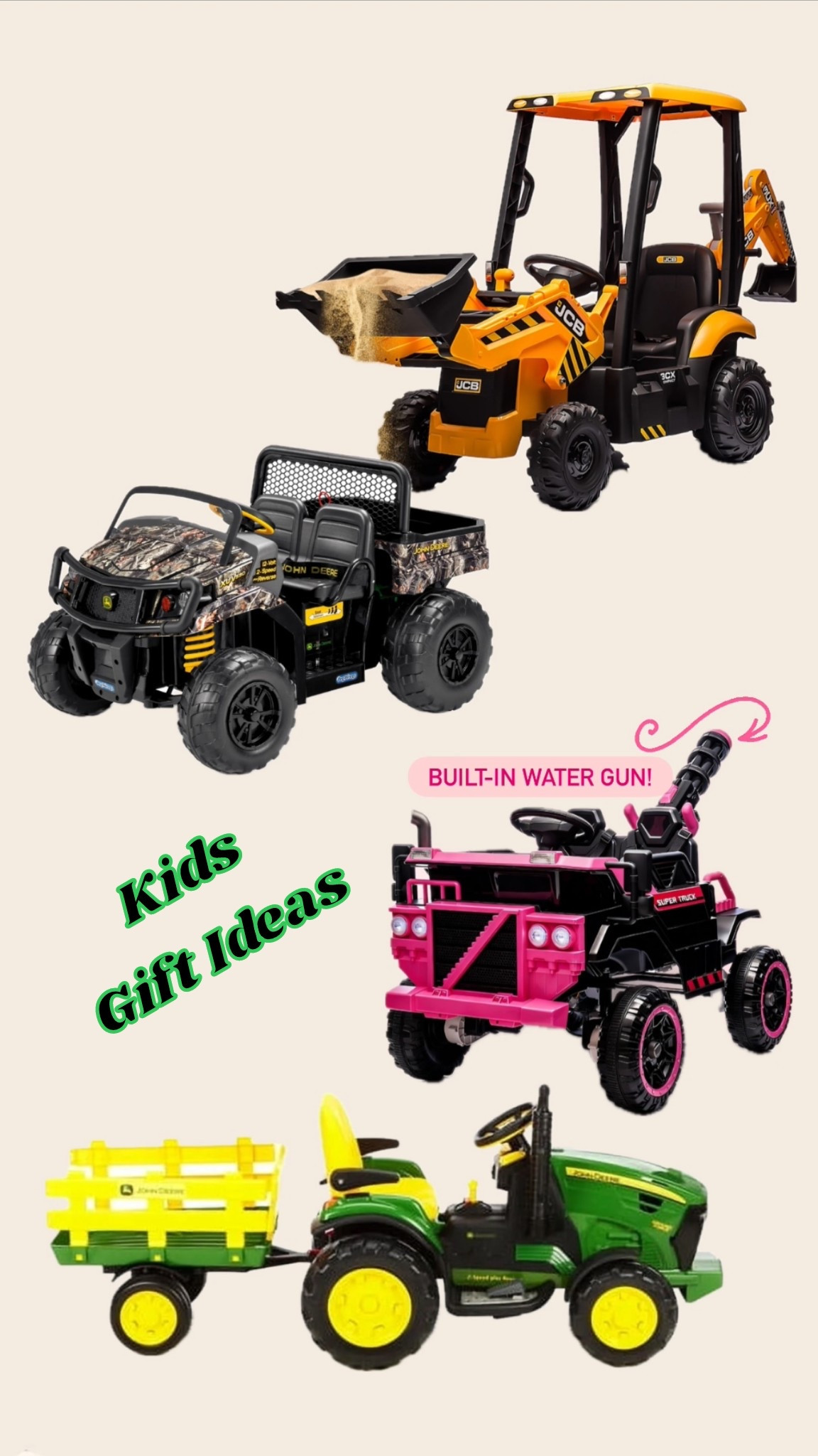 Kids gift ideas for Christmas 🚜