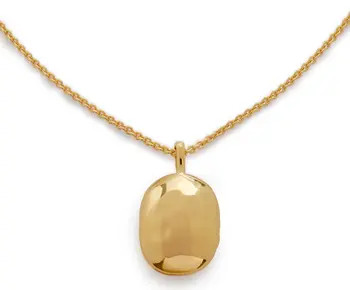 Monica Vinader Mini ID Locket Necklace | Nordstrom | Nordstrom