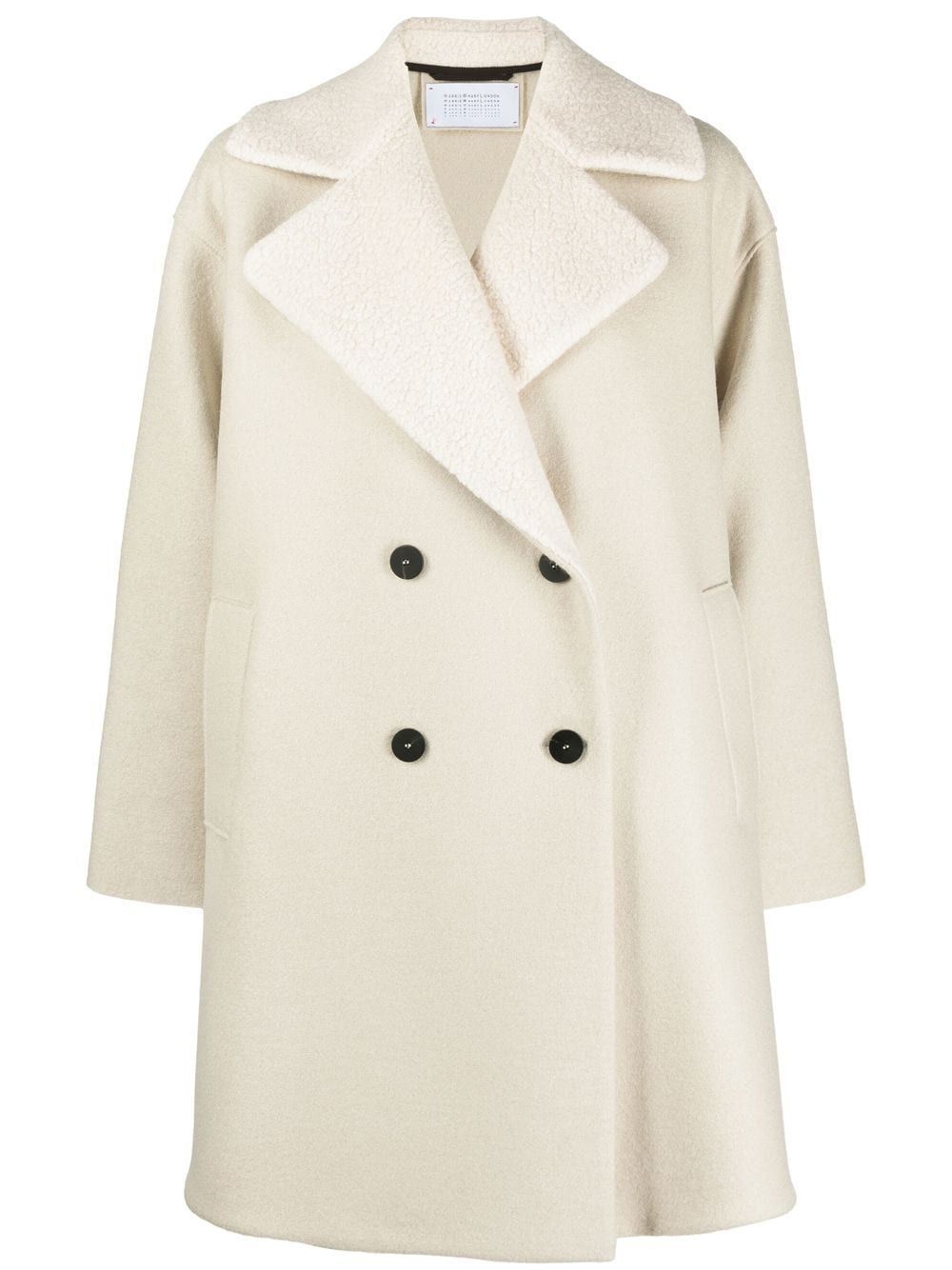 oversize double-breasted coat | Farfetch Global