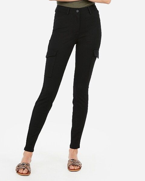 high waisted cargo leggings | Express