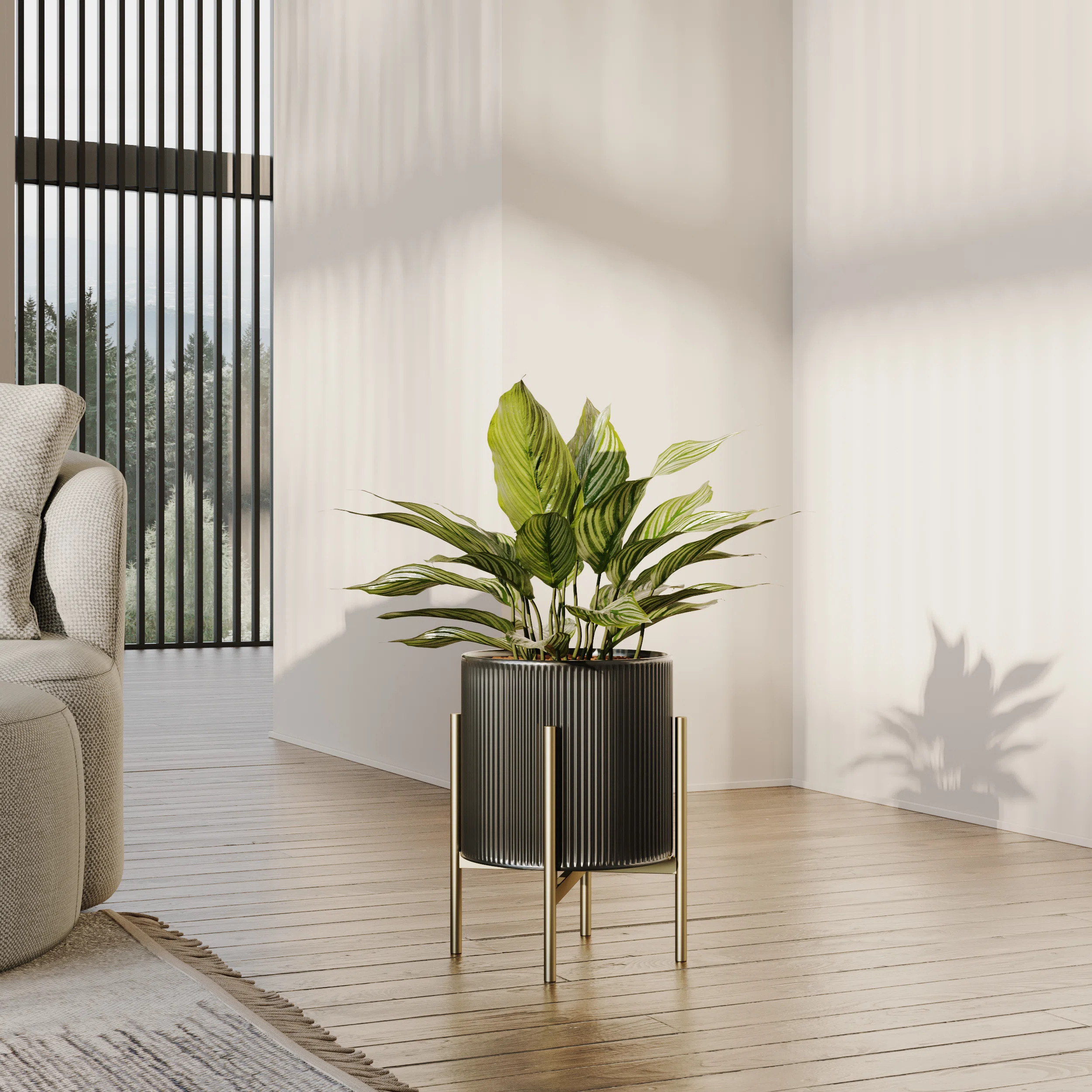 George Oliver Laurien Everett Pot with Loki Base & Reviews | Wayfair | Wayfair North America