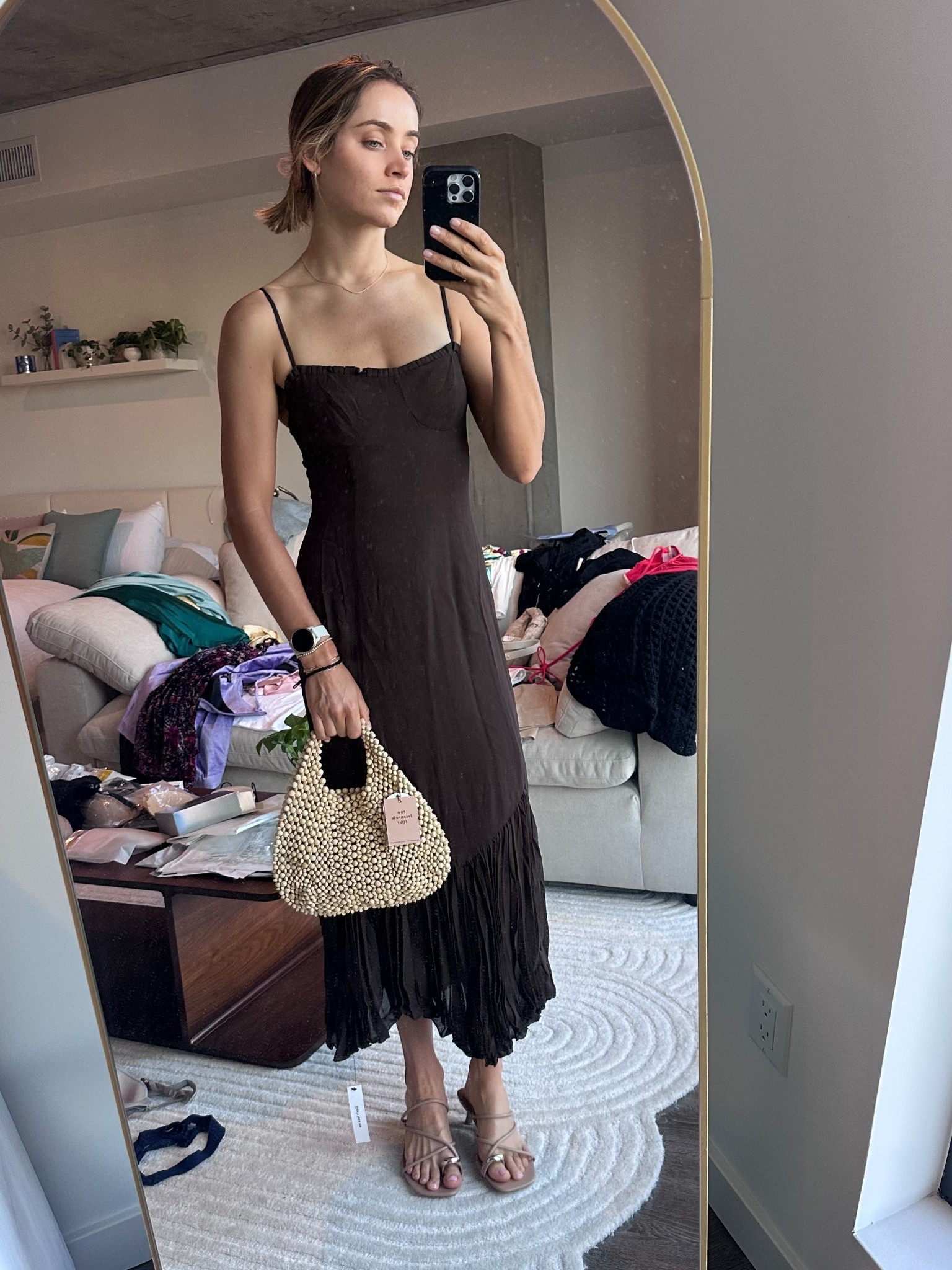 Another perfect reformation dress 😭 wearing size 4 
+ my favorite new bag from revolve 
Shoes are $50 on Amazon 

#LTKTravel #LTKTall #LTKParties