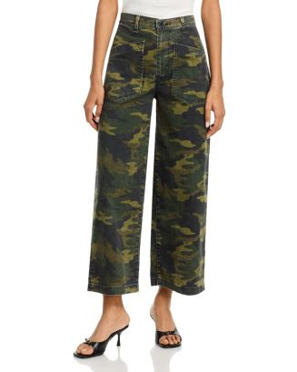 Virginia High Rise Ankle Jeans in Camo | Bloomingdale's (US)