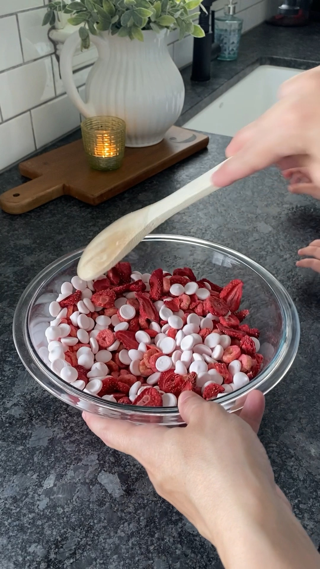 Baby trail mix featuring strawberry everything! 🍓 Includes grain-free, gluten-free, less sugar strawberry cereal, freeze-dried strawberries, and strawberry yogurt bites. Perfect snack for babies, toddlers, and preschoolers!

#LTKkids #LTKFind #LTKfamily