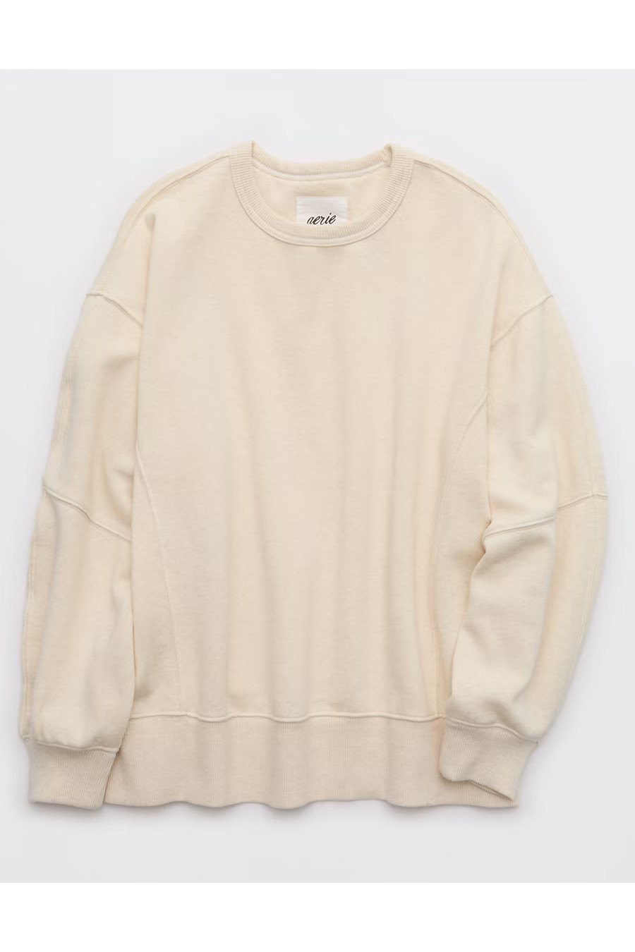 Aerie Go-To Sweatshirt Women's Heather Frost M | Aerie