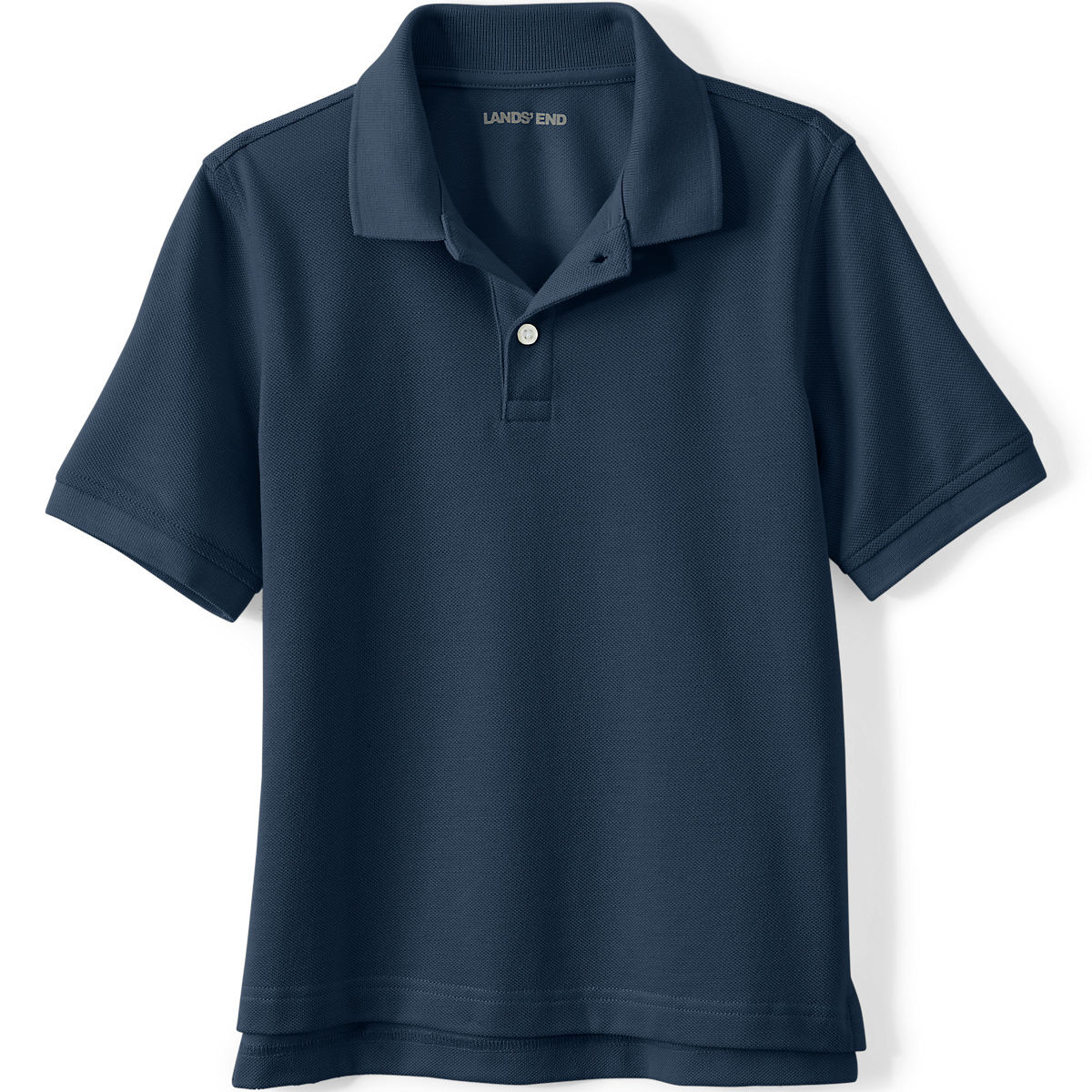 School Uniform Kids Short Sleeve Mesh Polo Shirt | Lands' End (US)