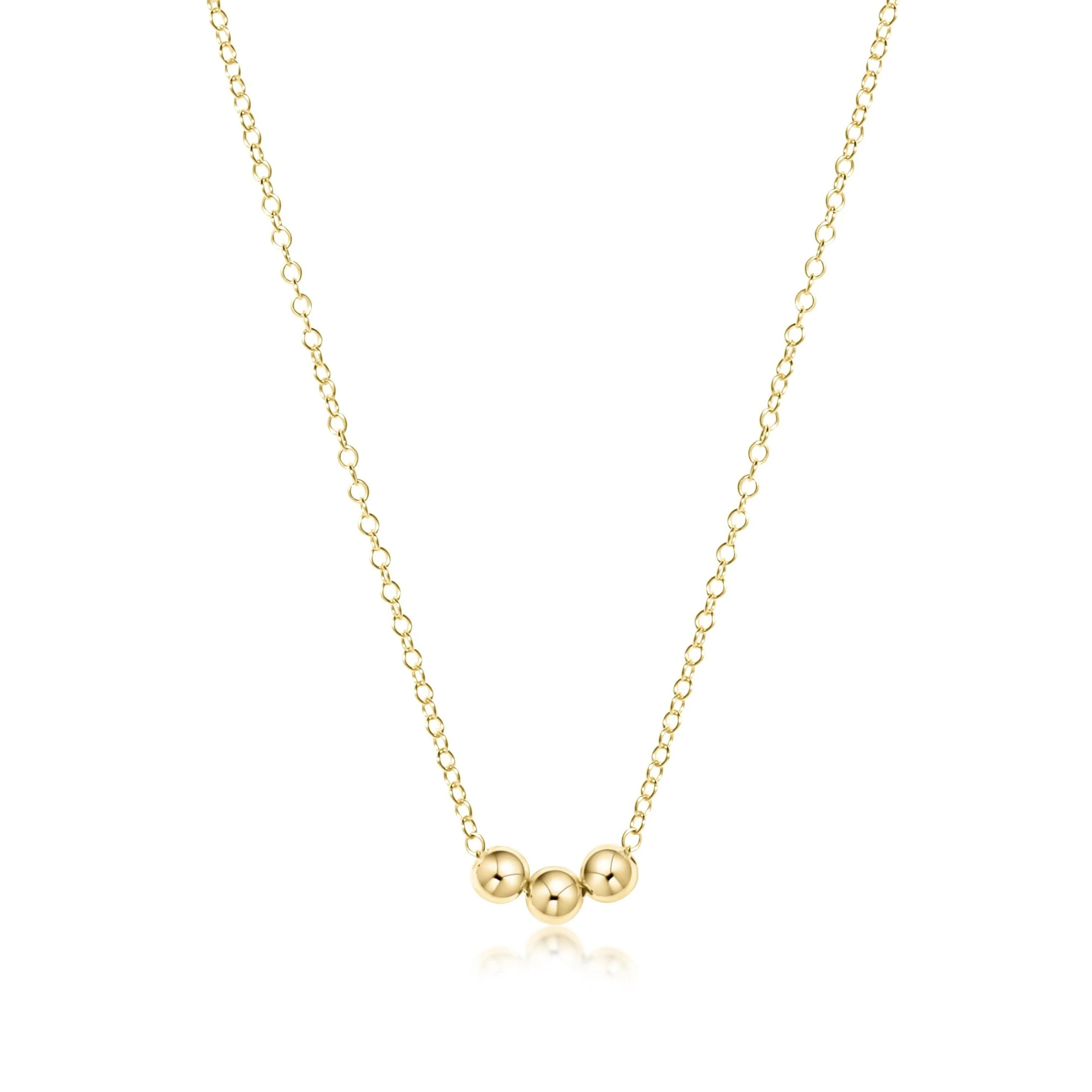 16" Joy Necklace - Gold | The Horseshoe Crab