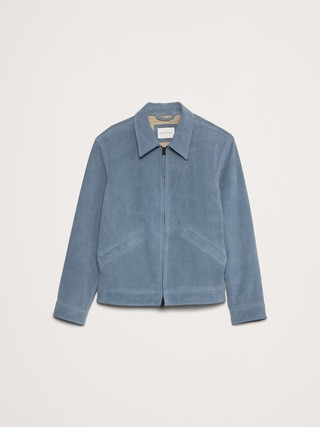 Suede Garage Jacket | Banana Republic (US)