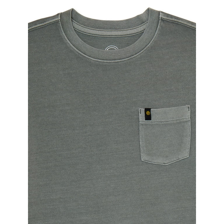 Wonder Nation Boys Short Sleeve Pocket T-Shirt, 2-Pack, Sizes 4-18 & Husky | Walmart (US)