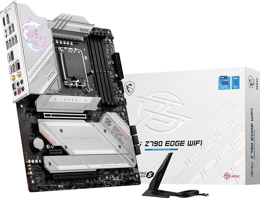 MSI MPG Z790 Edge WiFi Gaming Motherboard (Supports 12th/13th Gen Intel Processors, LGA 1700, DDR... | Amazon (US)