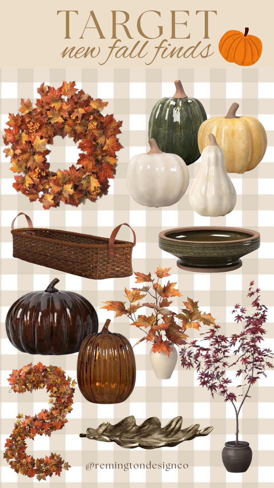 Target new fall favorites! 

Faux pumpkins 
Autumn wreath
Neutral fall decor 
Fall decor finds 
Autumn home decor 
Fall decor finds

#LTKSeasonal #LTKHome