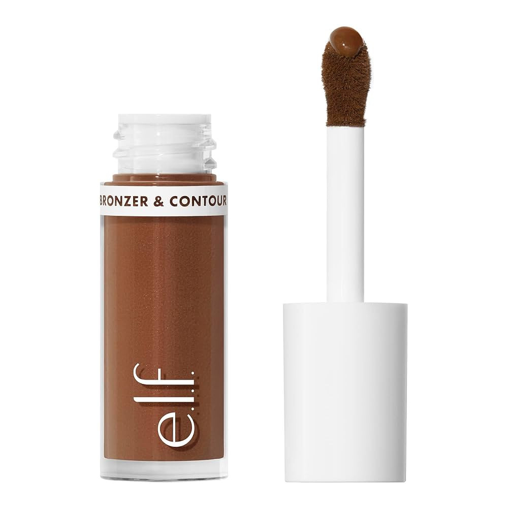 e.l.f. Camo Liquid Bronzer & Contour, Silky Highly Pigmented Formula, Creates a Long-Lasting Bron... | Amazon (US)