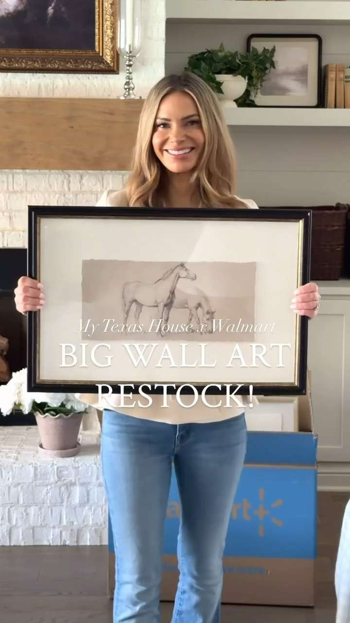 SO many of our amazing wall art pieces have been restocked and are live on Walmart's website!!  

 #LTKSeasonal #LTKHome