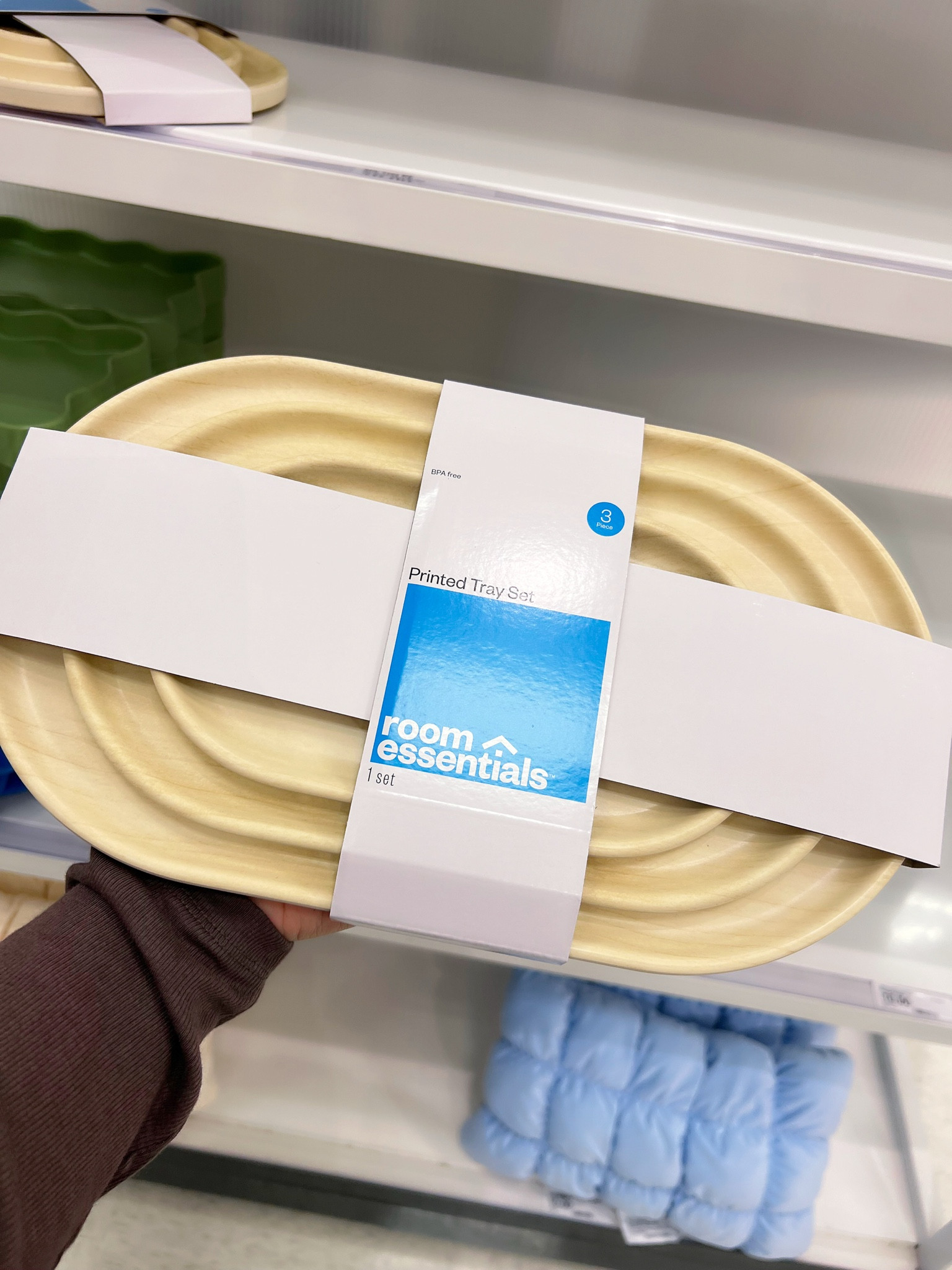 New at Target - Melamine 3 pack tray set $10! 

#homedecor #decor #target #decor #tray #targetexclusive #targethome #roomessentials 

#LTKGiftGuide #LTKHome