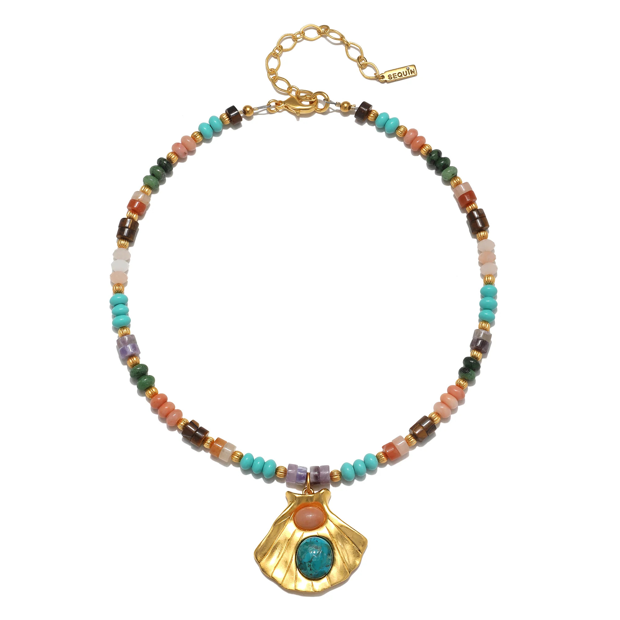 Golden Hour Necklace | Sequin