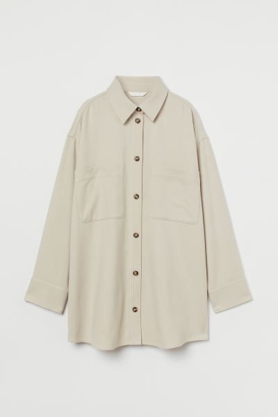 Twill Shirt Jacket | H&M (US)