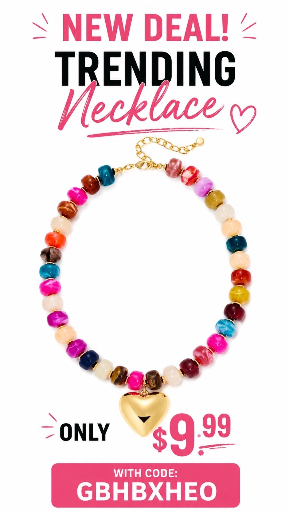 Amazon daily deals
Colorful beaded necklace

#LTKSaleAlert