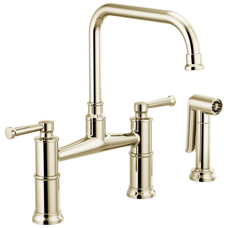 Artesso® Bridge Faucet With Side Sprayer | Perigold