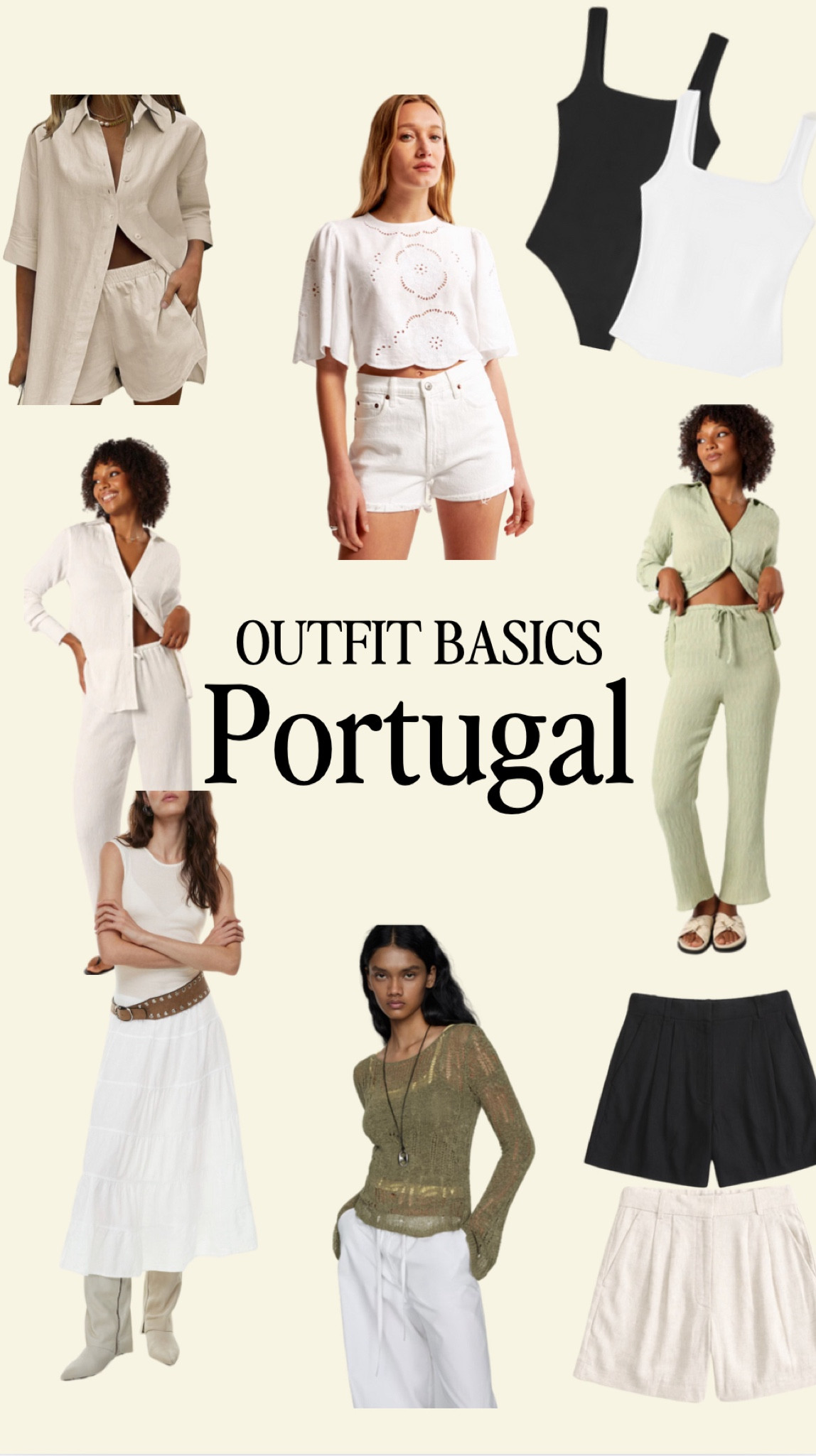 Portugal Outfit Inspo 🇵🇹 Basics

#LTKTravel #LTKSeasonal