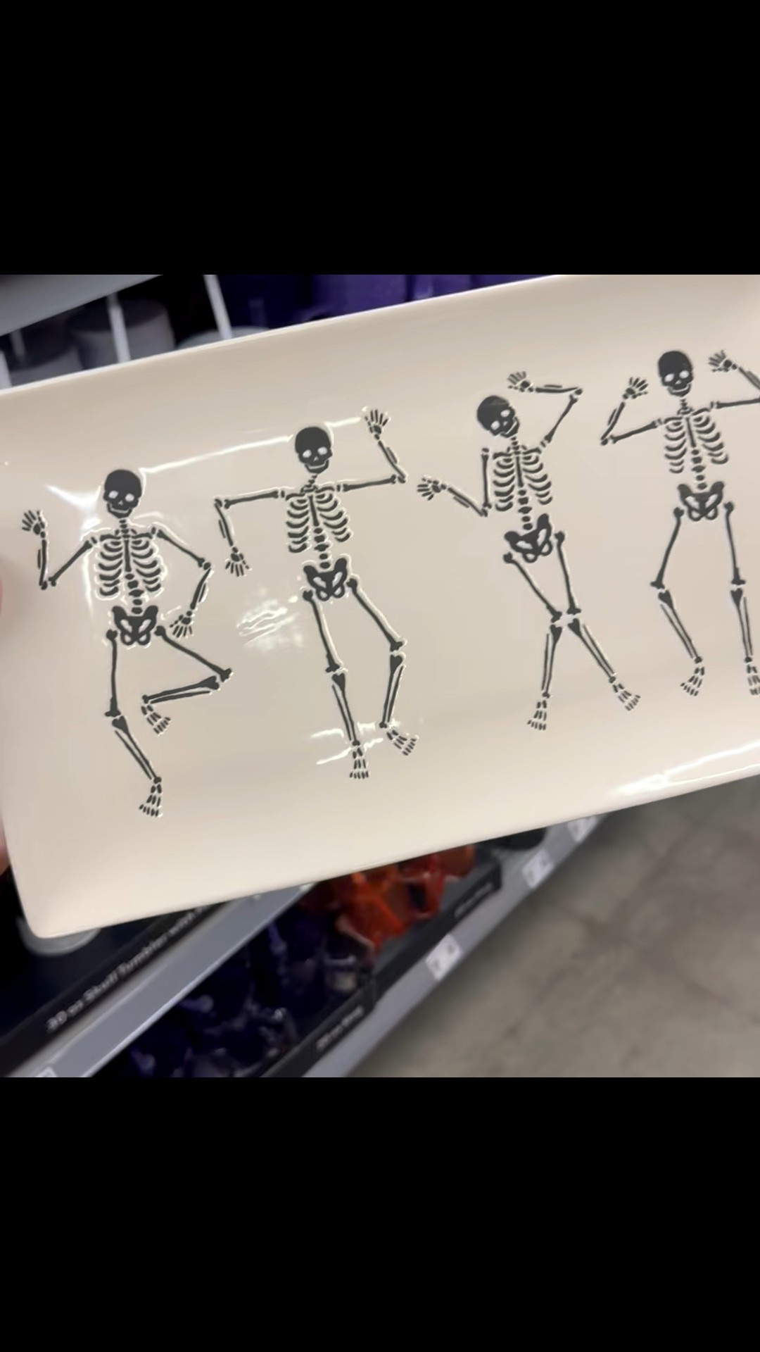 Way to Celebrate Halloween Dancing Skeletons Tray Halloween Serving Tray

#LTKHome #LTKSeasonal