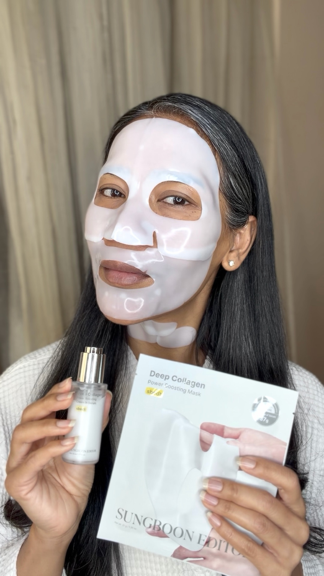 The Rejuvenating Duo by Sungboon Editor for effortless glass skin.

• Deep Collagen Mask — deepest hydration, highest collagen in K-beauty
• Cream-In Serum — 5% Volufiline® for plump, smooth, radiant skin

#LTKgrwm #LTKselfcare #LTKBeauty