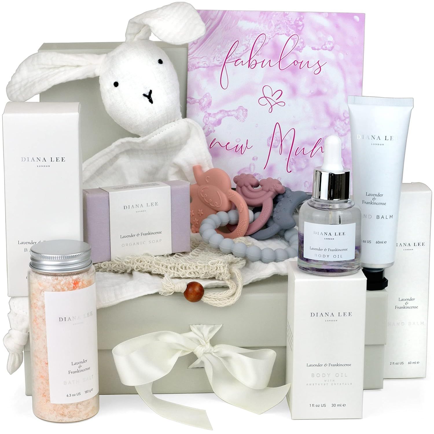 Jasmyn & Greene New Mom Gifts Basket - 9 Luxury Baby Shower for to Be. Pregnant Spa Kit Care Pack... | Amazon (US)