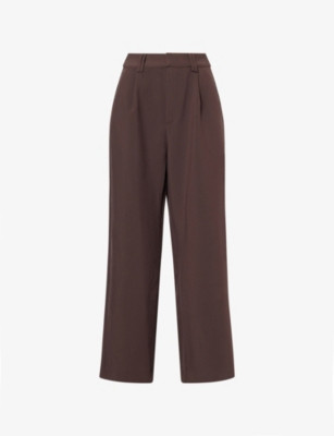 Elle Wide-Leg Stretch-Woven Trousers | Selfridges