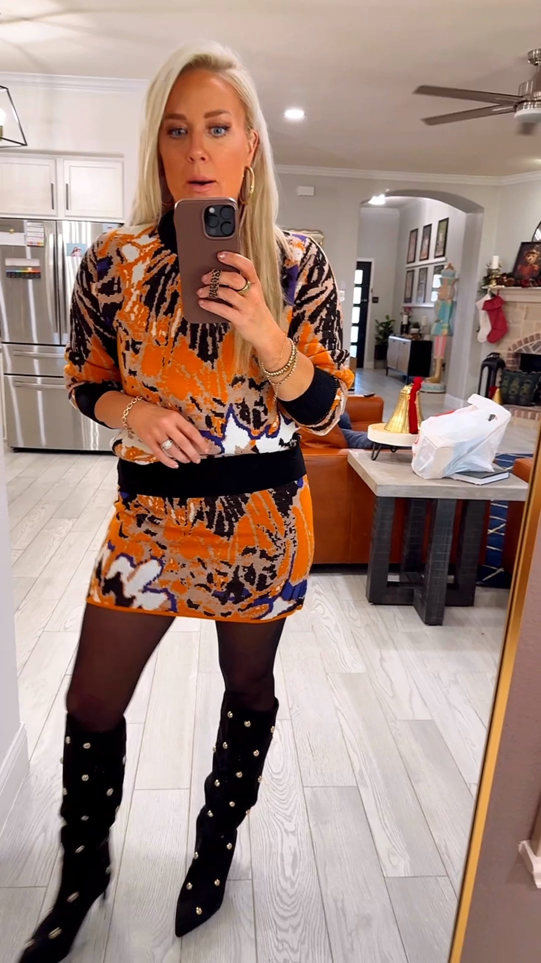 Love this whole look for any occasion!!!
Size medium in top and skirt 

#LTKGiftGuide #LTKCyberWeek #LTKHoliday