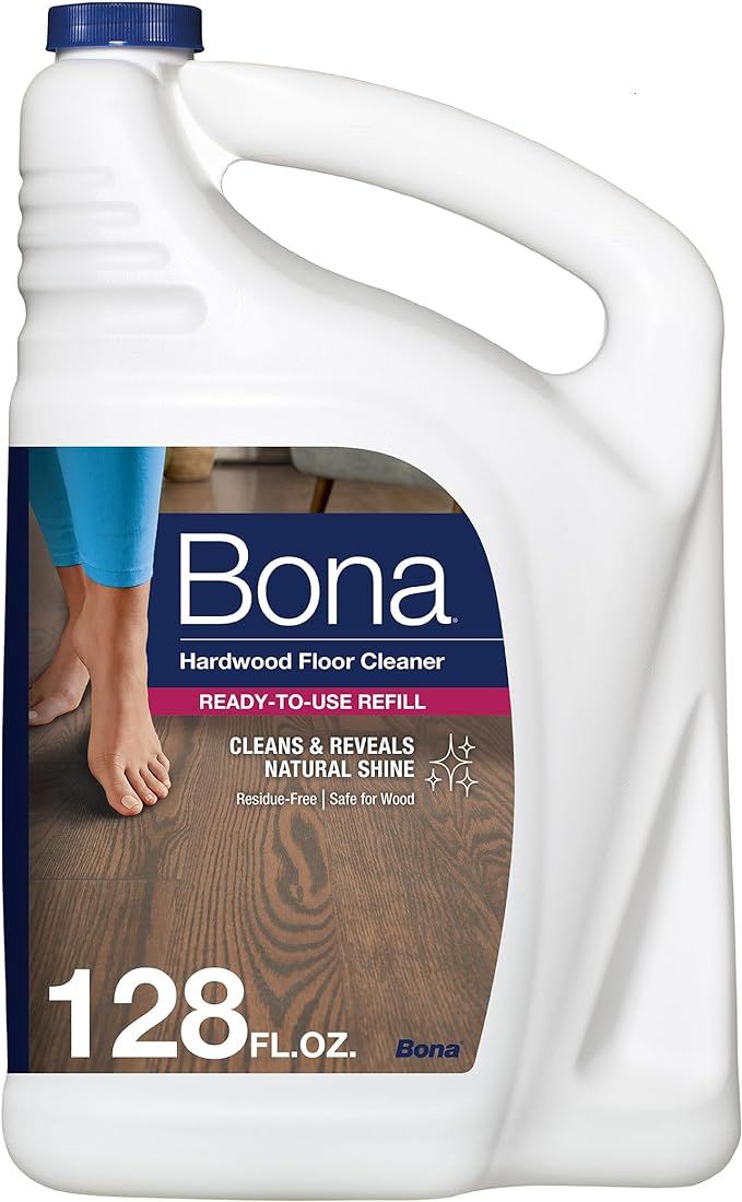 Bona Hardwood Floor Cleaner Refill - 128 fl oz - Unscented - Refill for Bona Spray Mops and Spray... | Amazon (US)