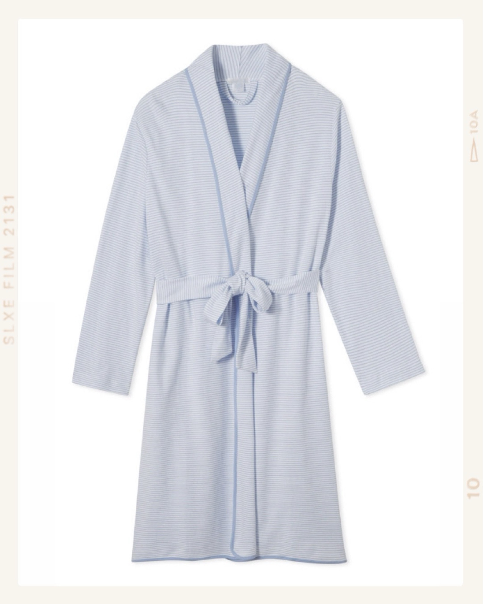 Lake Pajamas Pima Robe in French Blue (true to size and fits perfect with a bump!) ☁️ 

#LTKBump #LTKSaleAlert