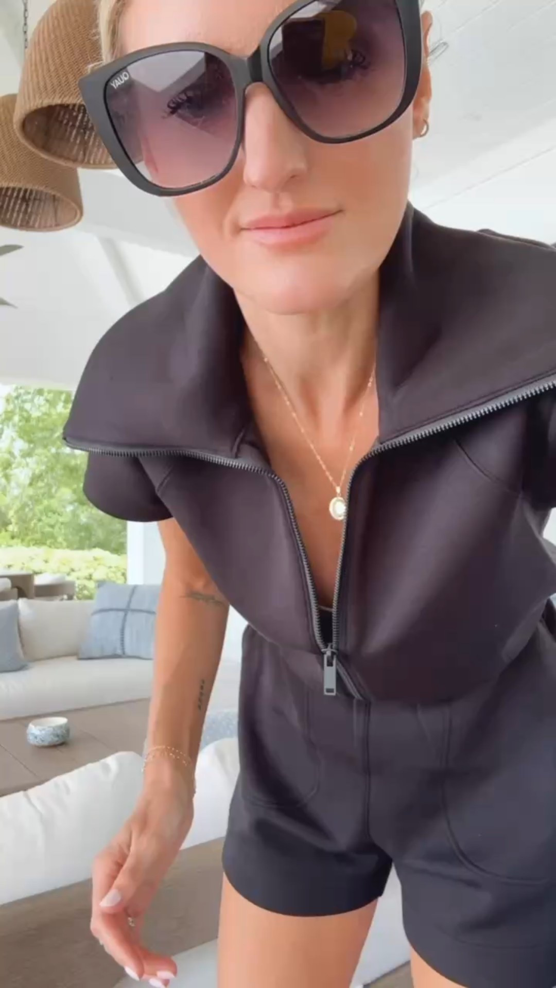 This is the comfiest romper for summer! This would also be a great option for traveling! Wearing a small. Use my code BRITTANYXSPANX for 15% off your first purchase! @spanx @spanxpartner

Loverly Grey, Spanx find, summer romper, black romper, shorts romper

#LTKStyleTip #LTKActive #LTKTravel