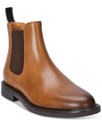 Men's Asher Leather Chelsea Boots | Macy's