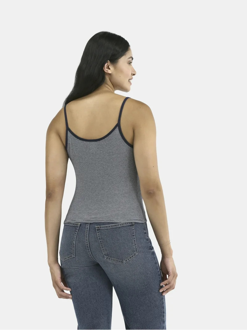 No Boundaries Scoop Cami, Women's | Walmart (US)
