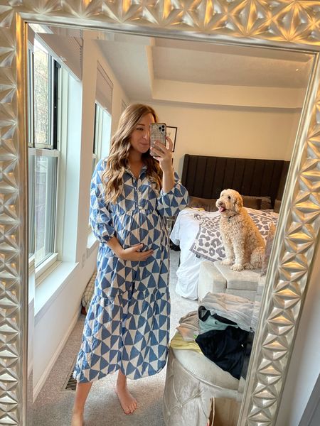 Will be wearing this dress all summer long! Runs tts - wearing size S(I sized up one for the bump) 

Summer outfit, date night, bump friendly, summer dress, wedding guest dress, splurge dress, casual wedding guest dress, 

#LTKwedding #LTKbump #LTKstyletip