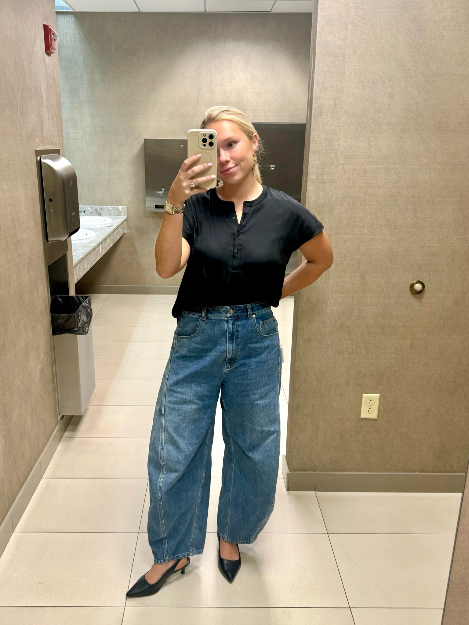 Loving these Tibi jeans and French Connection kitten heels!

#LTKshoecrush #LTKworkwear #LTKstyletip