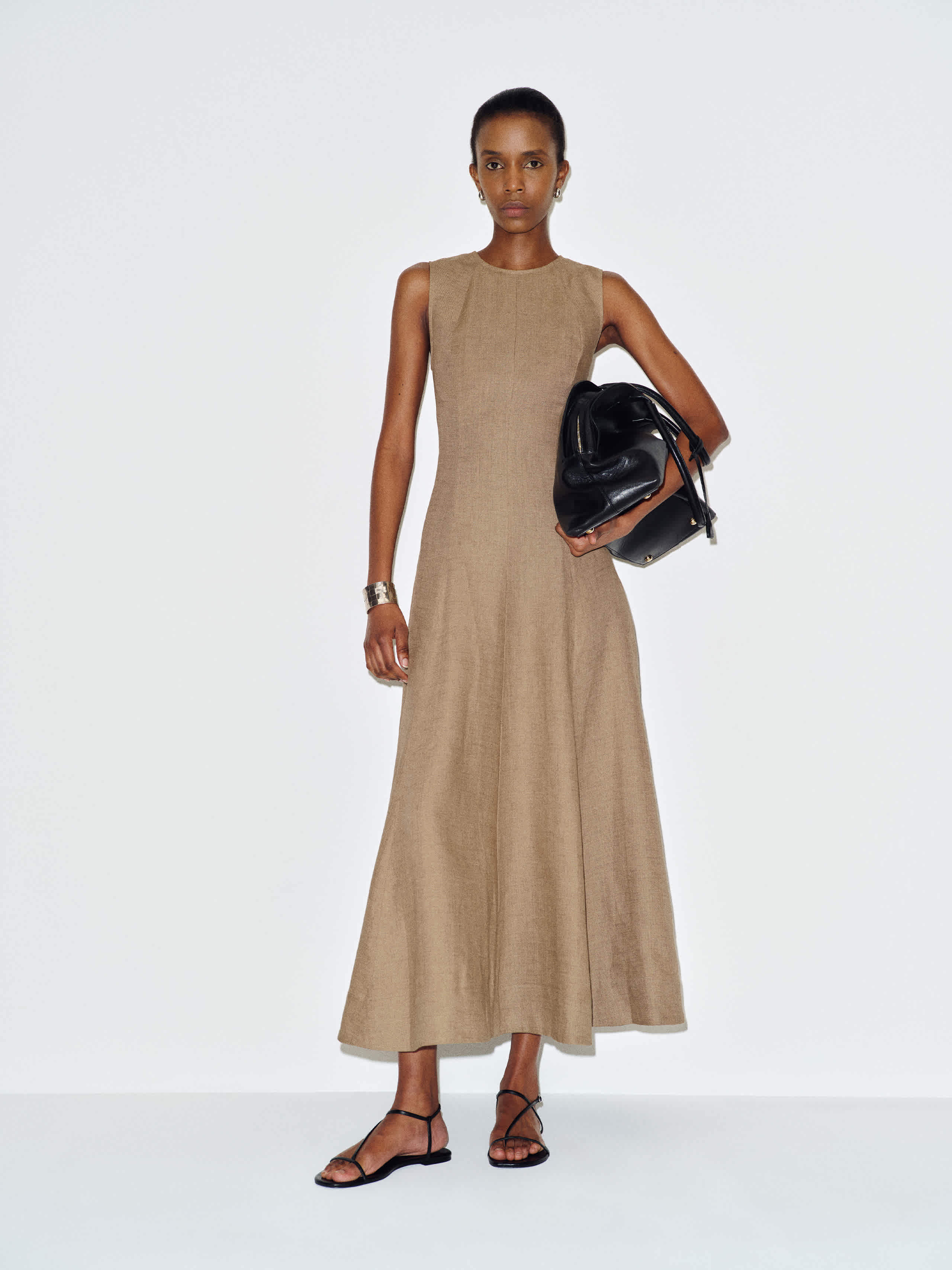 Reformation Cecilia Linen Dress Natural 0 | Reformation (Global)