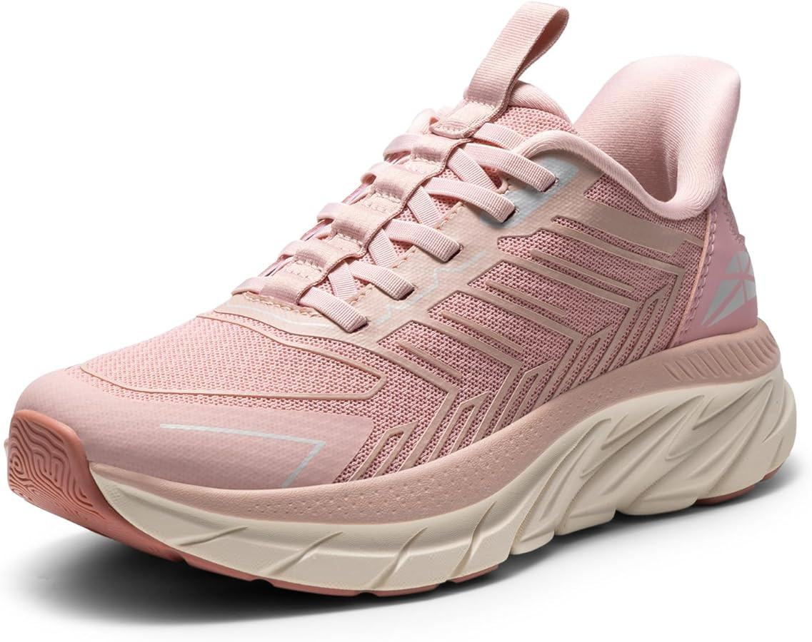 Women's Slip On Walking Shoes Running Comfortable Tennis Breathable Non Slip Athletic Gym Workout... | Amazon (US)