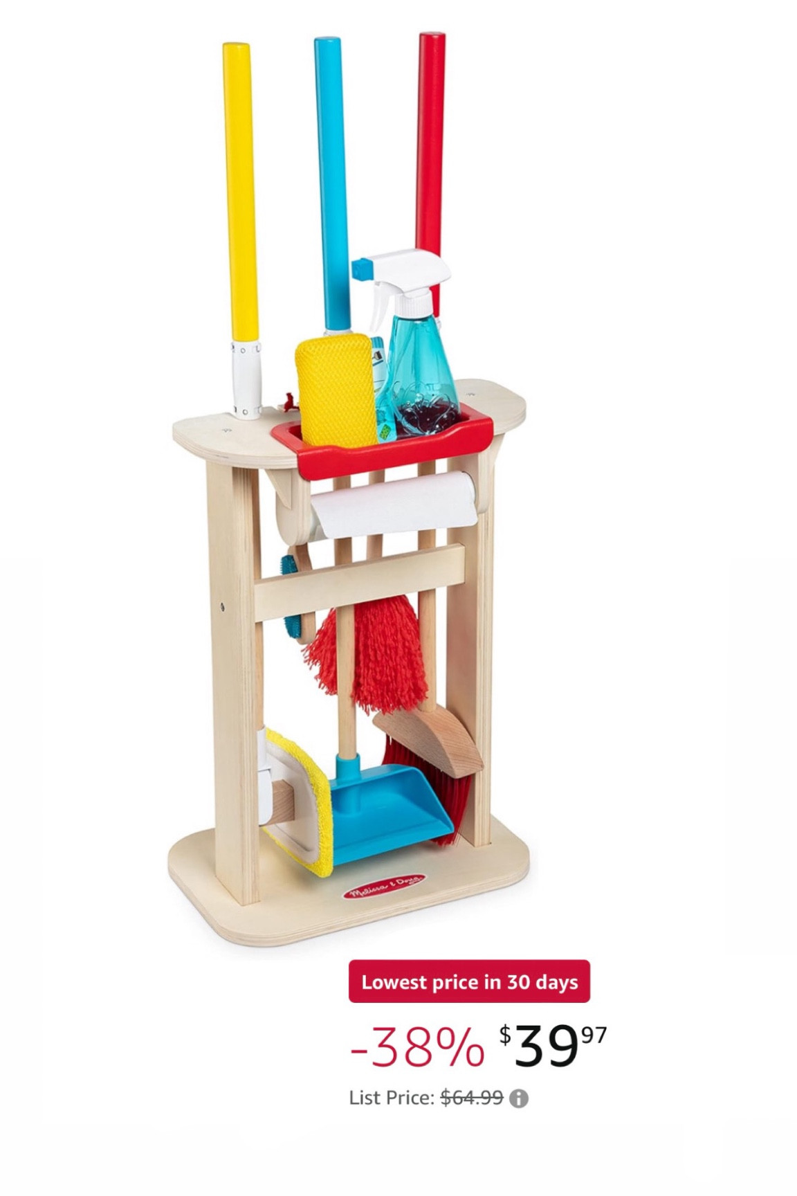 Melissa and Doug cleaning set toy
Black Friday deal
Gift for kids 


#LTKkids #LTKGiftGuide #LTKCyberWeek