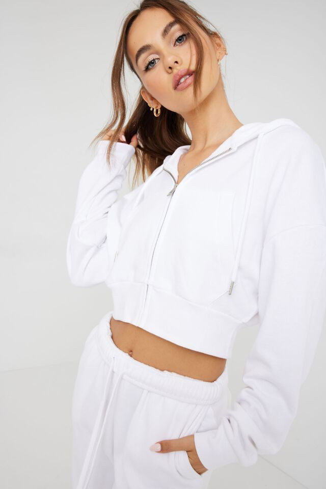 Cropped Zippie | Garage Clothing