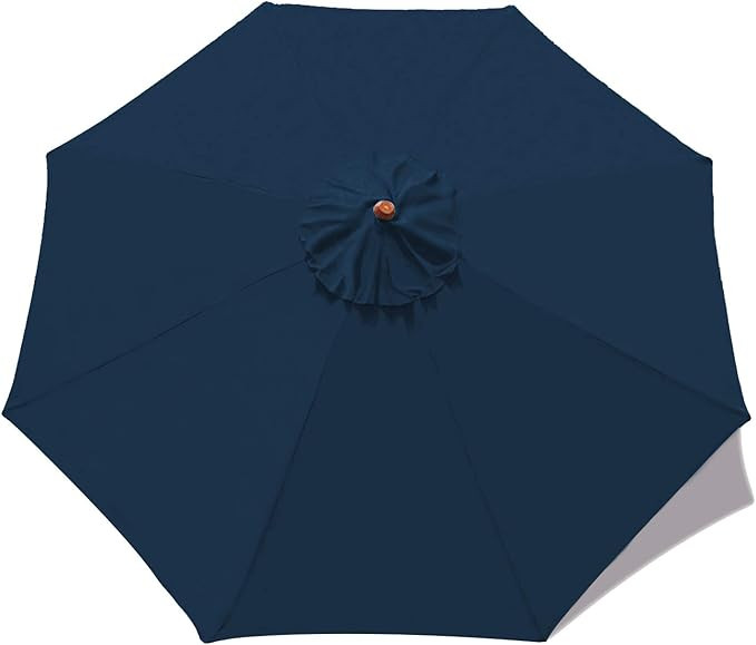 ABCCANOPY 9ft Outdoor Umbrella Replacement Top Patio Umbrella Market Umbrella Replacement Canopy ... | Amazon (US)