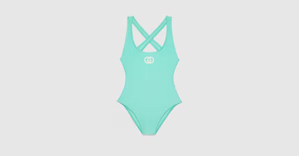 Sparkling jersey swimsuit | Gucci (US)