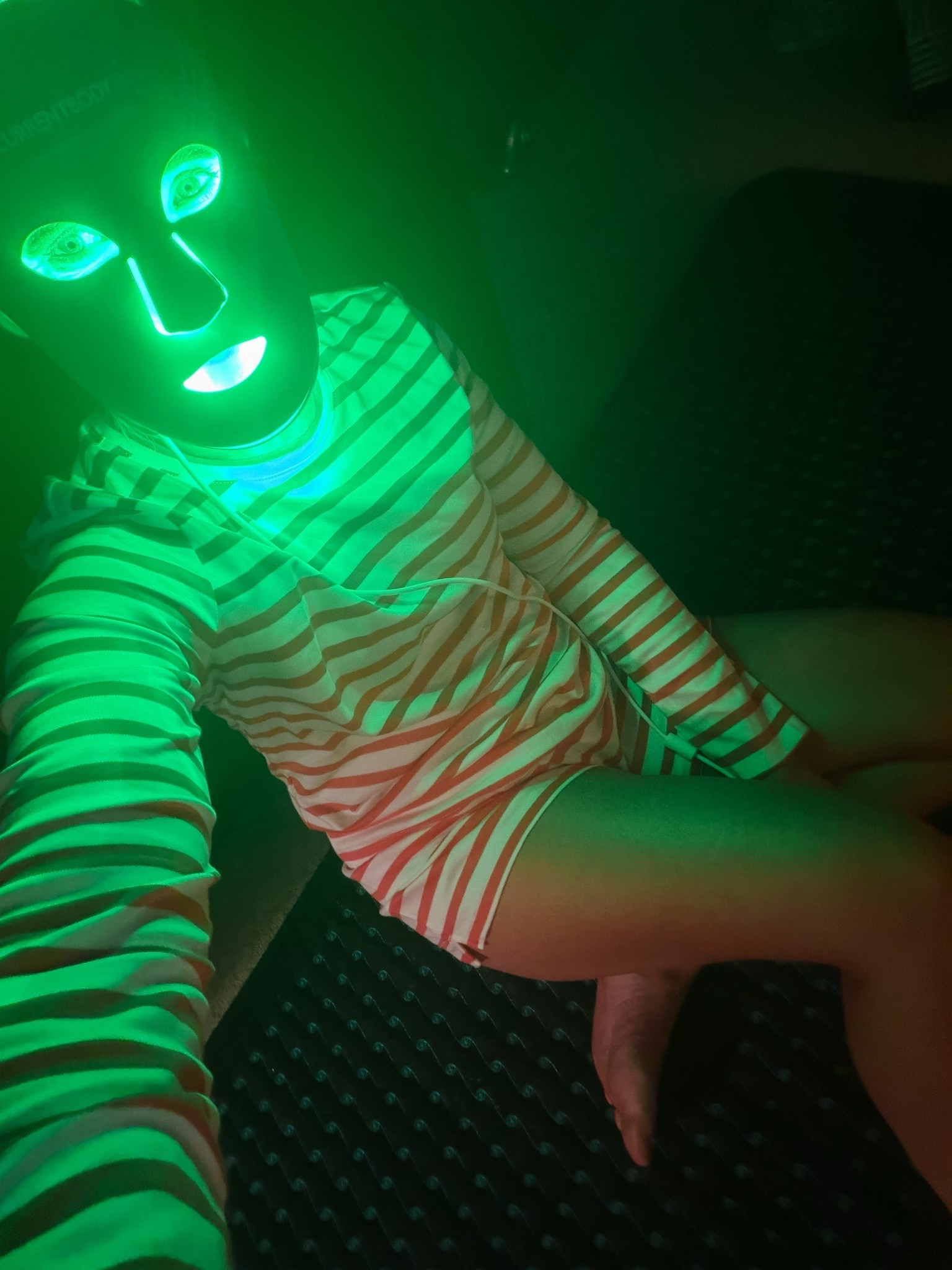 Giving the new multi-light mask a go! with 5 targeted treatment modes...use code LATELY to save at CurrentBody, The PEMF mat I sit on as I do my red light at night does wonder to calm my anxiety before bed ~ use code LATELY15 at HigherDose. Lake Pajamas are a family favorite! Wearing my regular size small but but if in between size up in the pima cotton. I also wash in cold and lay flat to dry. xo, Claire

#LTKgrwm #LTKootd #LTKSaleAlert