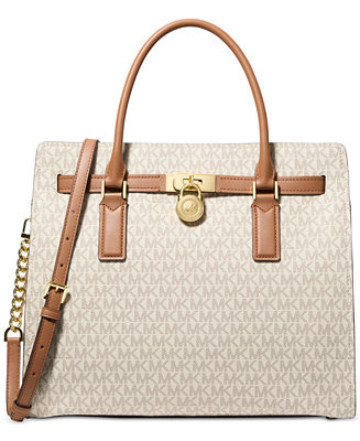 Michael Kors Hamilton Moderne Large Satchel | Macy's
