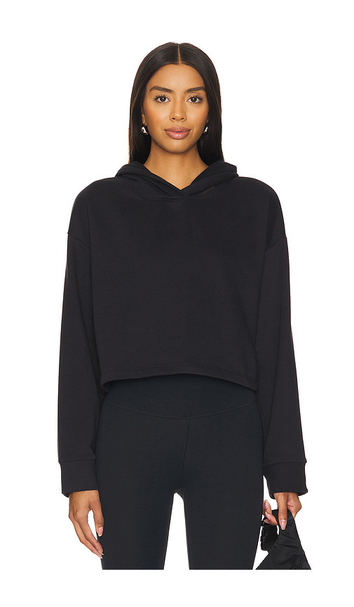 Happiness Cropped Hoodie in Black | Revolve Clothing (Global)