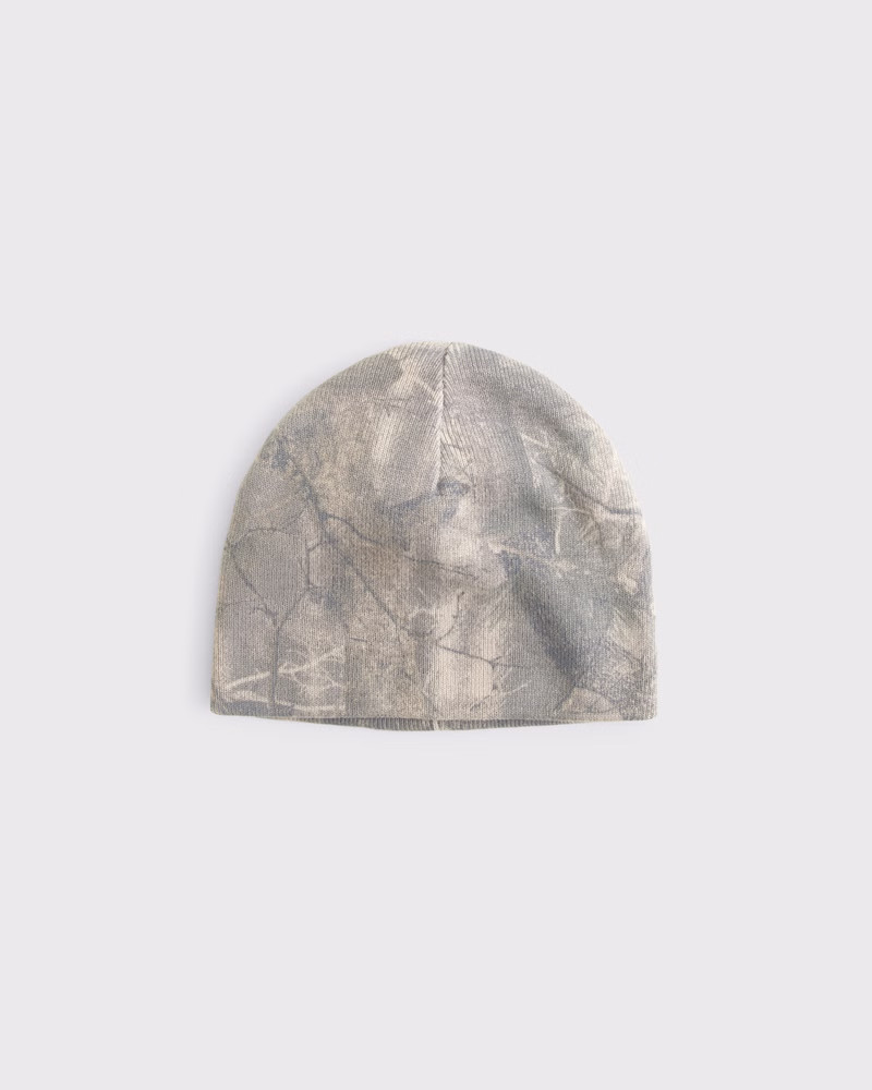 Men's Skull Beanie | Men's Accessories | Abercrombie.com | Abercrombie & Fitch (US)