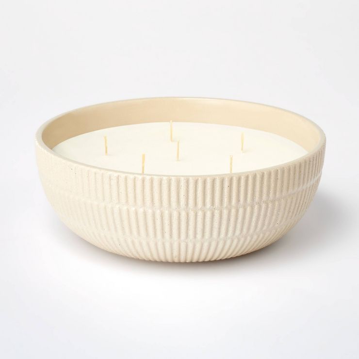 Ceramic Clove and Black Currant Candle Tan - Threshold™ designed with Studio McGee | Target