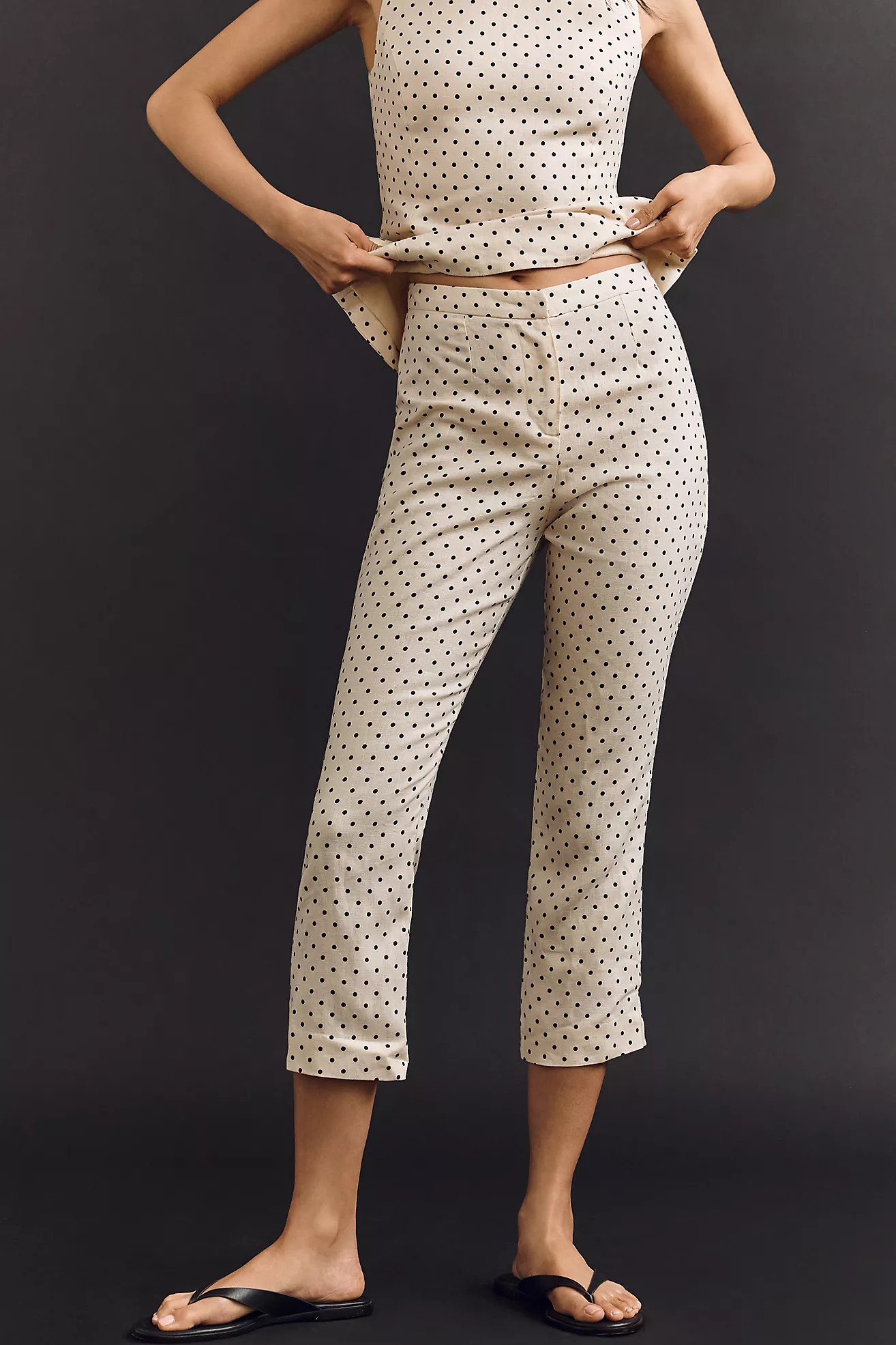 Faithfull Iria Capri Pants | Anthropologie (US)